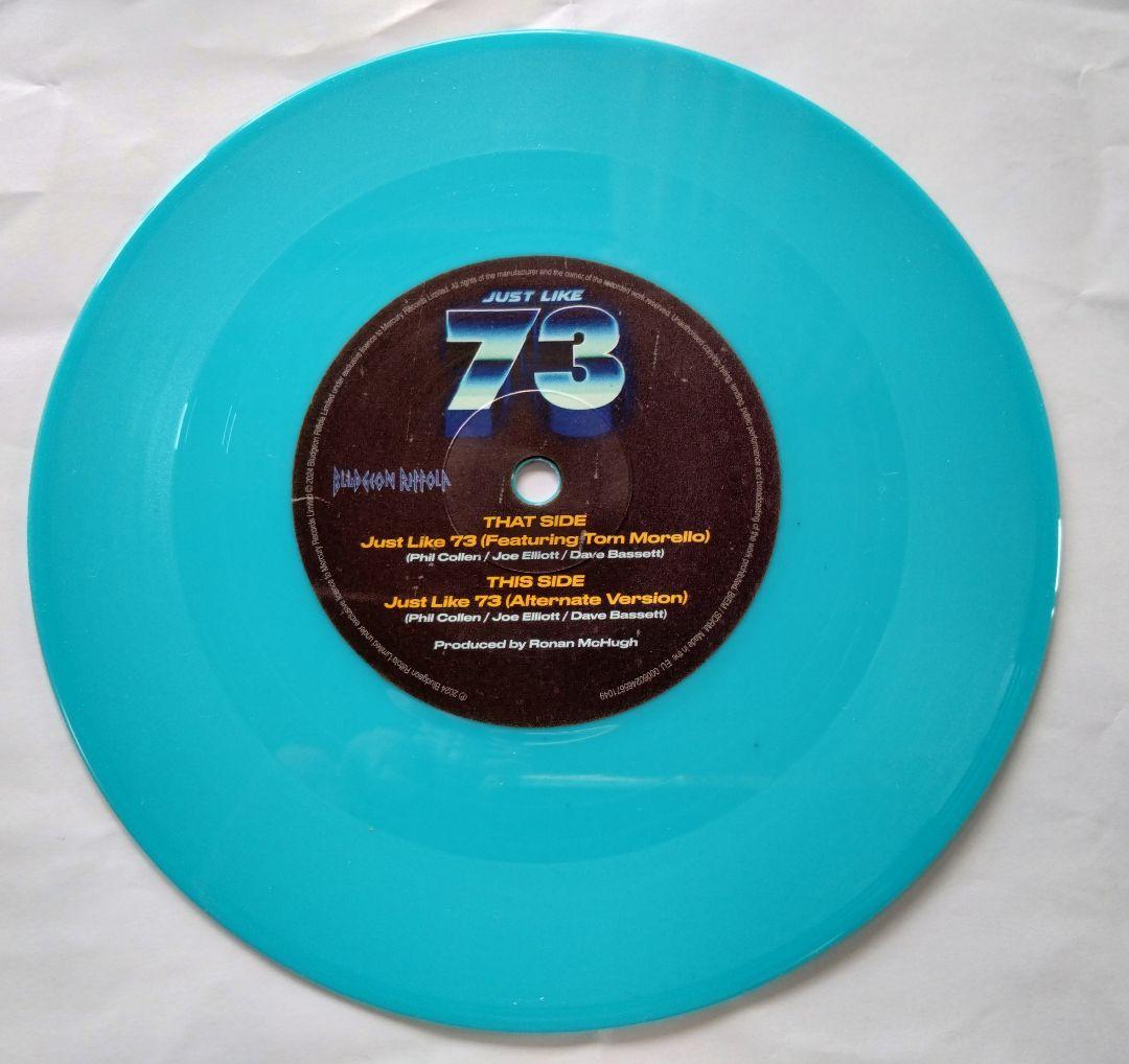 Def Leppard デフ・レパード Just Like 73 サイン付