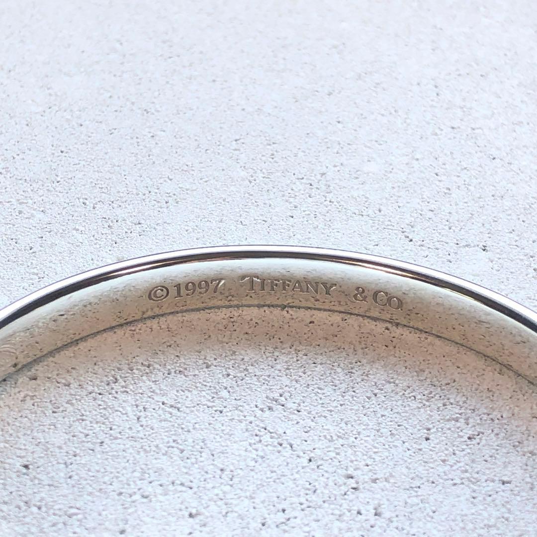 美品 Tiffany&Co.ティファニー ナロー 1837バングル ブレスレット