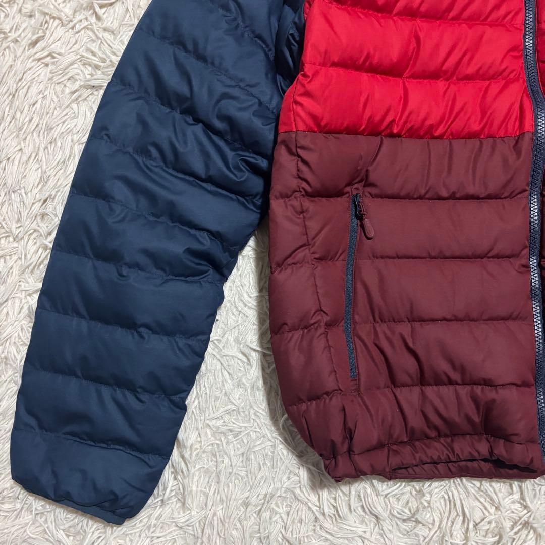 新品 エルエルビーン メンズビーンズダウンジャケットカラーブロック