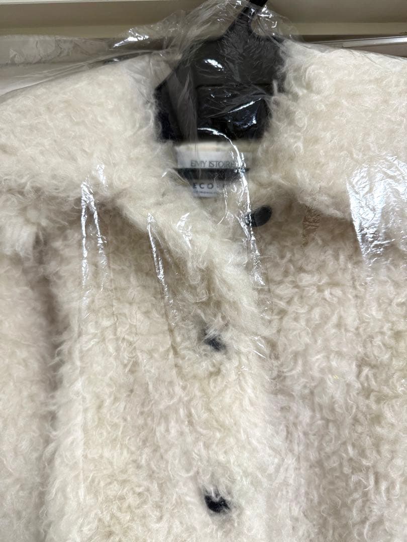 【新品】EIMY ISTOIRE、ECOPEL FAUX FUR JACKET