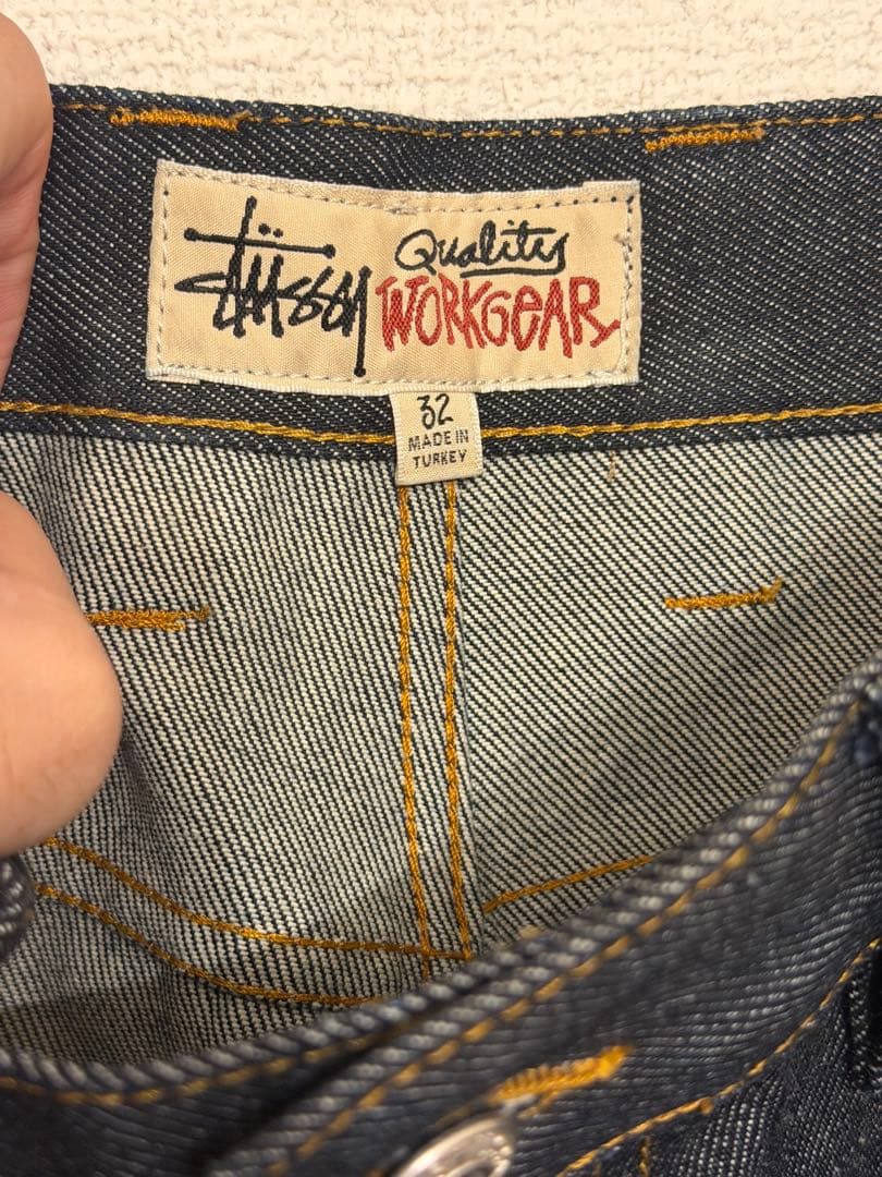 ストゥーシー ワークギア ペインターデニムパンツ