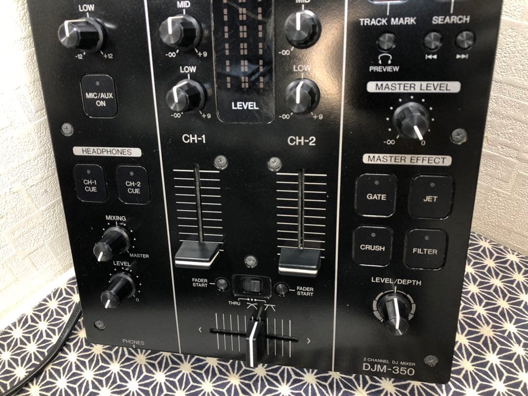 pioneer dj パイオニア　DJM-350 メンテナンス