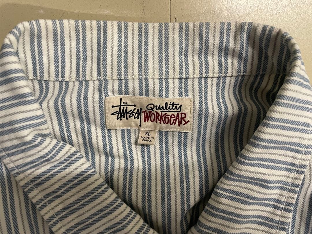 大*犬様 21ss Stussy stripe garage jacket XL