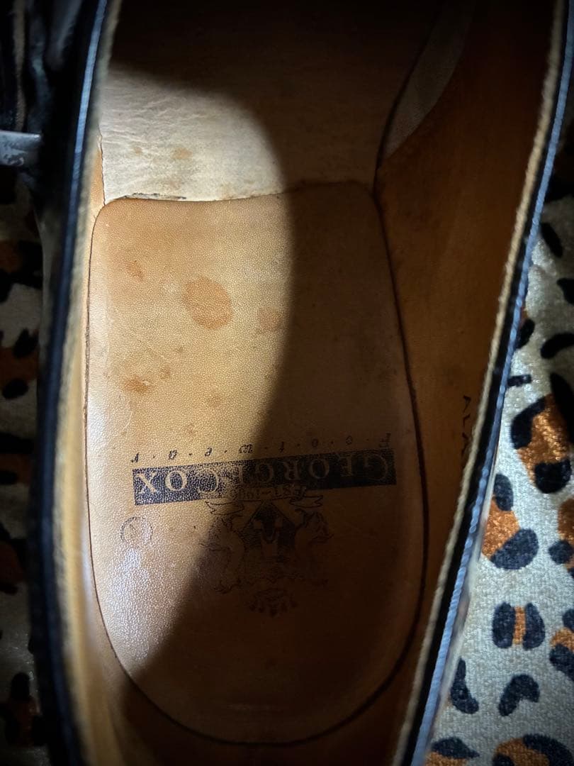 E COX ジョージコックス ラバーソール　アラスカUK6