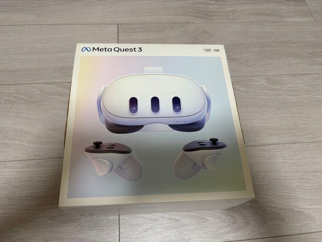  Quest 3（128GB）本体＋箱付き（Amazon購入・動作良好）