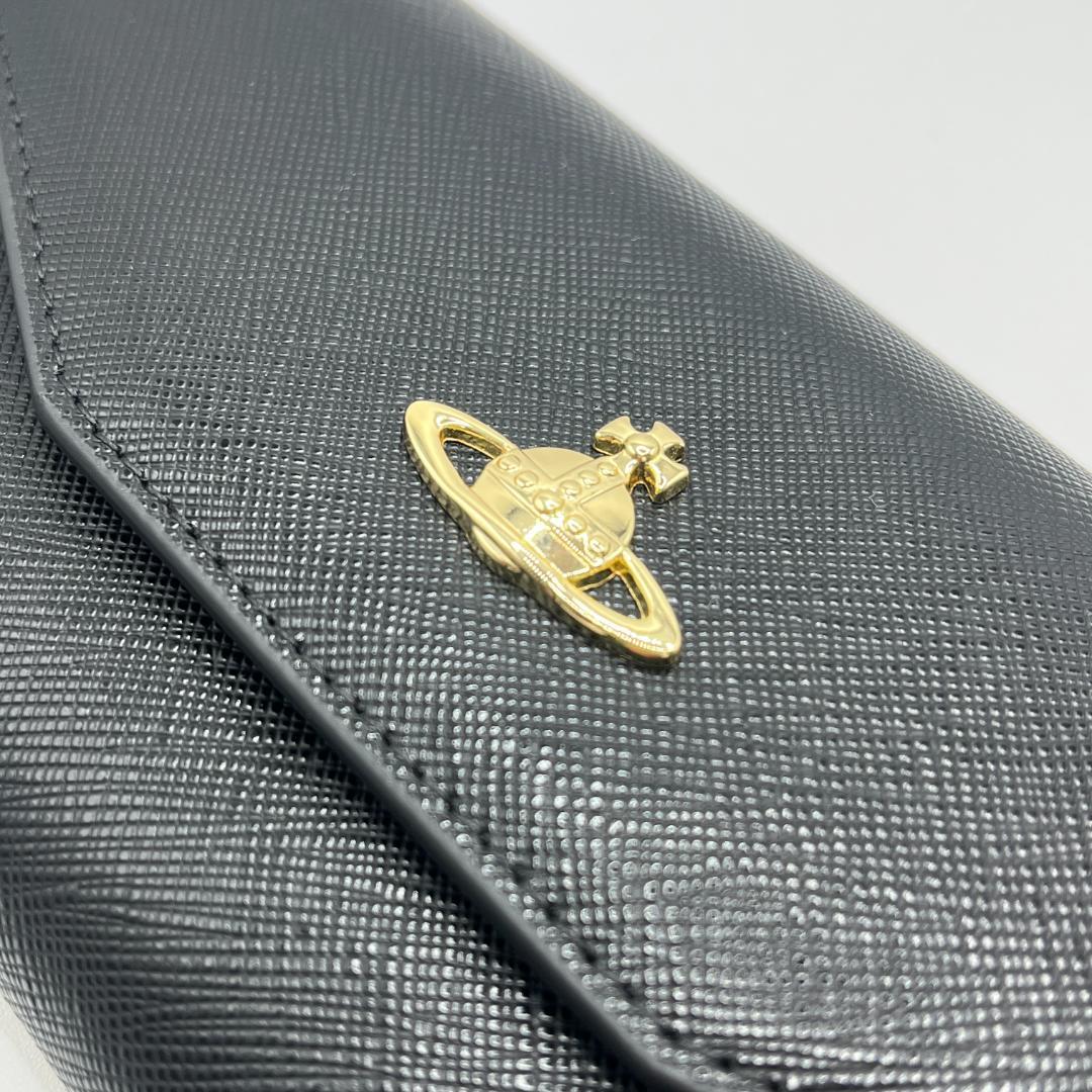 人気 未使用 Vivienne Westwood 黒 定番 ブラック 大容量