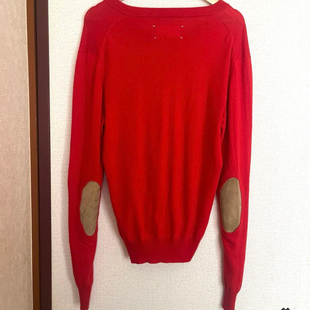 Maison Margiela メゾンマルジェラ エルボーパッチ Mメンズ　赤