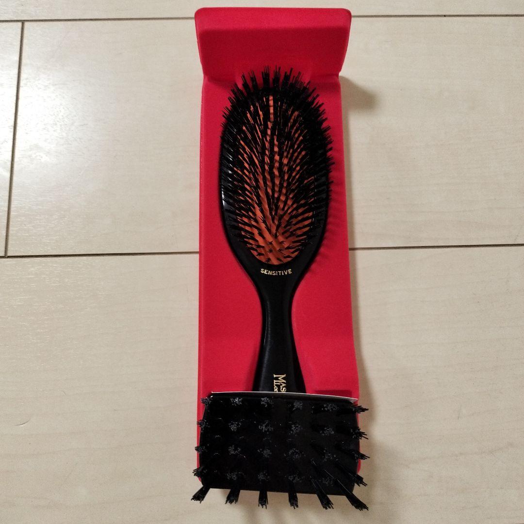 Mason Pearson ヘアブラシ　センス　シティブ クリーニングブラシ付き