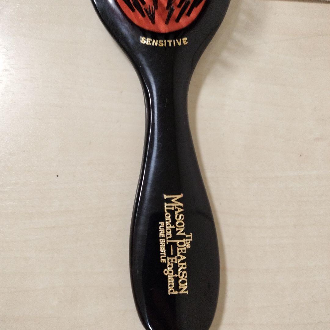 Mason Pearson ヘアブラシ　センス　シティブ クリーニングブラシ付き