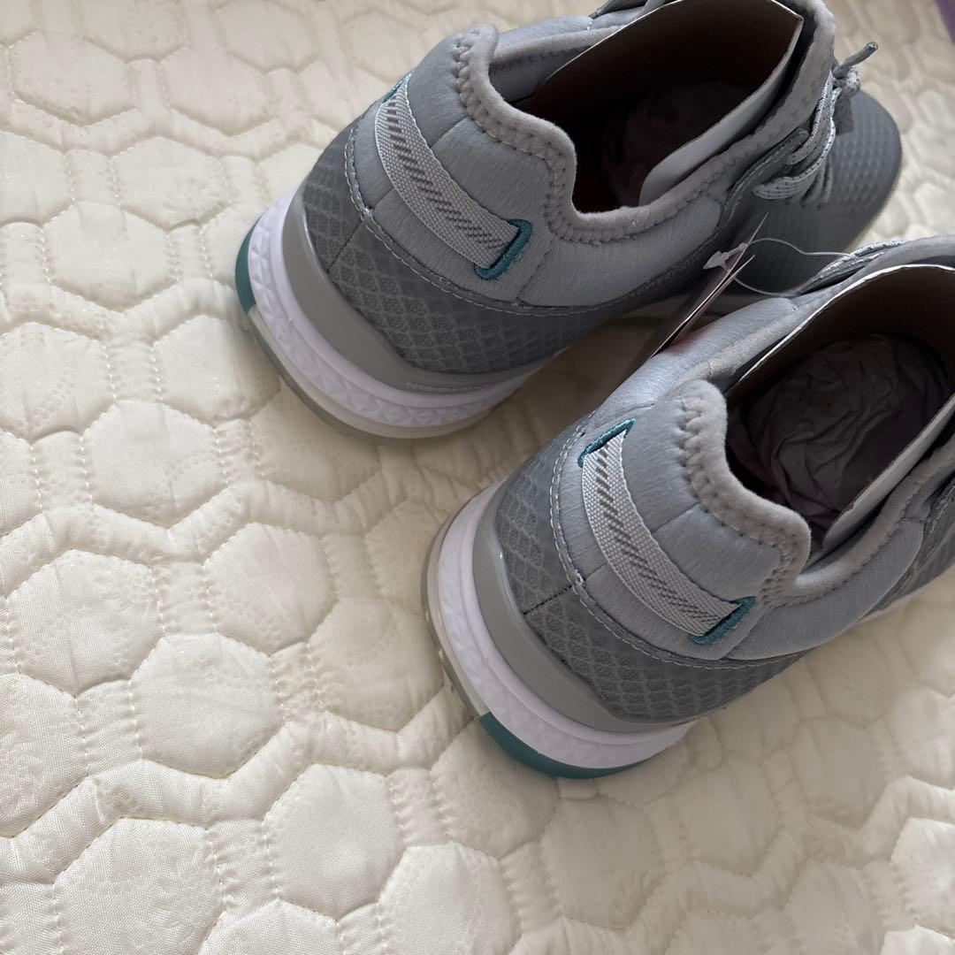 25cm 新品箱付き　プーマゴルフ　レディース　ゴルフシューズ　グレー