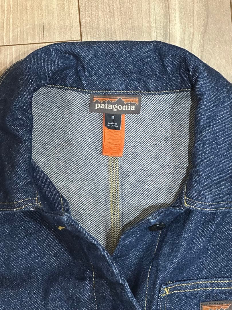 Patagoniaパタゴニア ウィメンズヘンプ デニム チョア コート Mサイズ