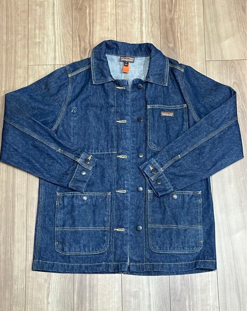 Patagoniaパタゴニア ウィメンズヘンプ デニム チョア コート Mサイズ