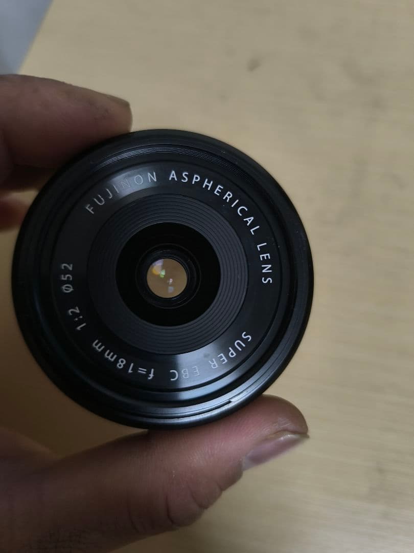 FUJIFILM XF18mm F2レンズ