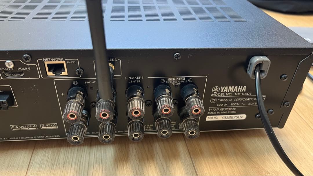 YAMAHA RX-S601 AVレシーバー
