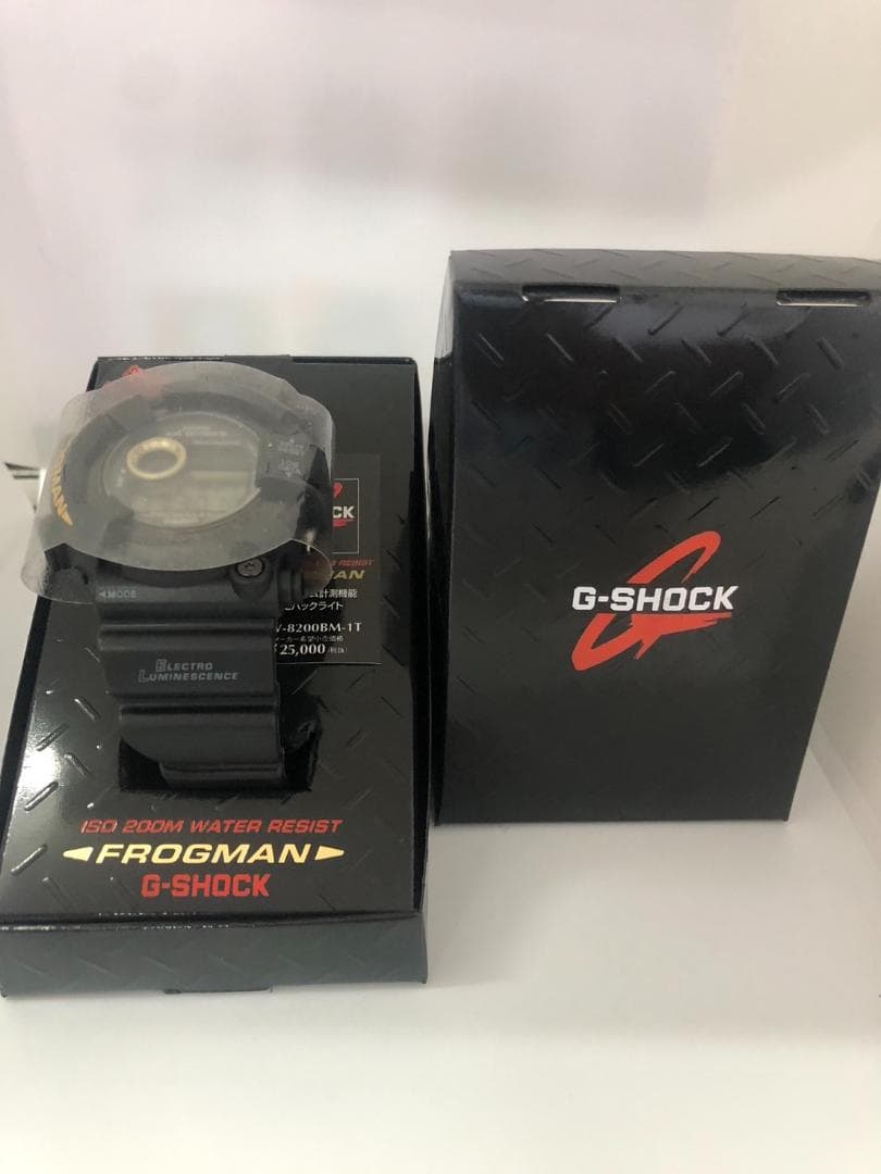 試着のみ G-SHOCK FROGMAN MEN IN BLACK2 腕時計
