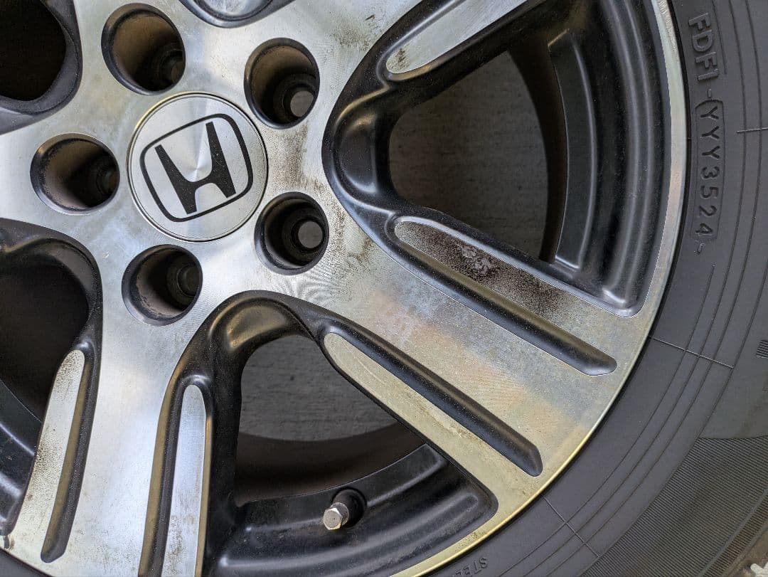 ホンダrc1オデッセイ純正 16インチ ホイールセット PRACTIVA
