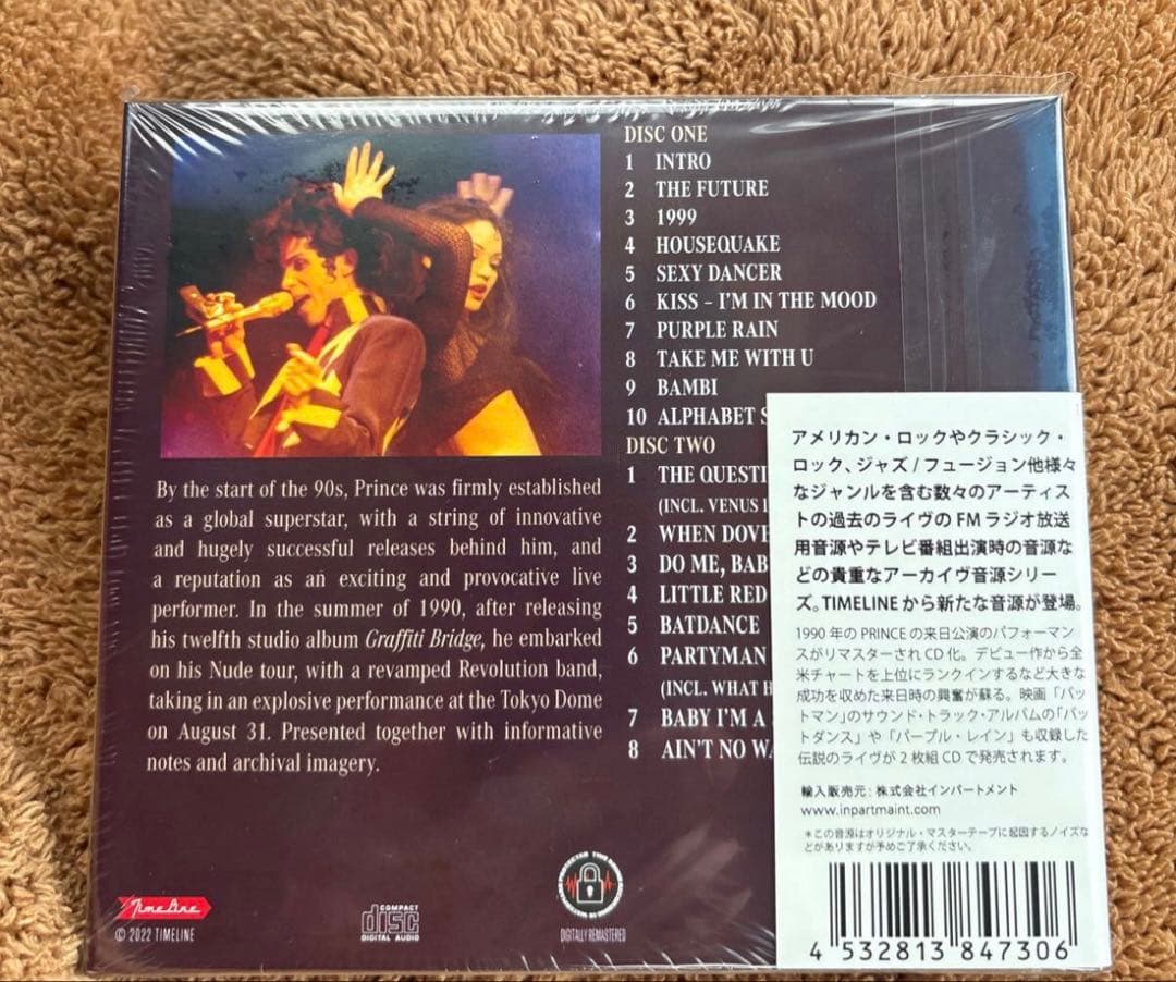 【新品未開封品】プリンス PRINCE TOKYO DOME 1990 希少