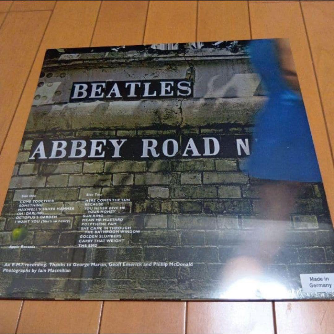 新品★ビートルズ『Abbey Road」180g重量盤 グリーンカラーヴァイナル