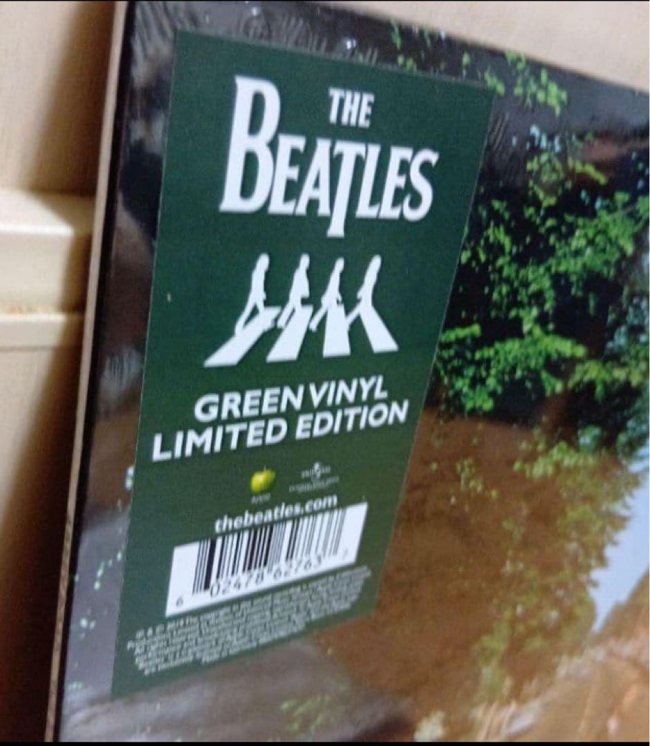 新品★ビートルズ『Abbey Road」180g重量盤 グリーンカラーヴァイナル