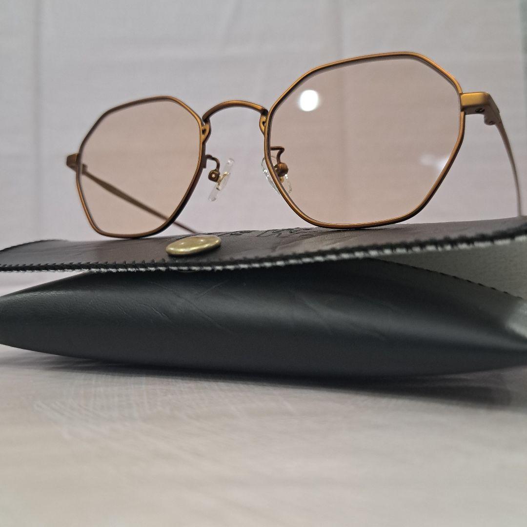 NEW.サングラス ANNEX C-2 アンティークゴールド(ブラウン) 男女兼