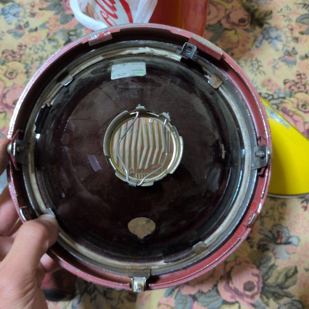 廃盤 シビエ 凸ライト 180π　 おまけ程度のライトケース