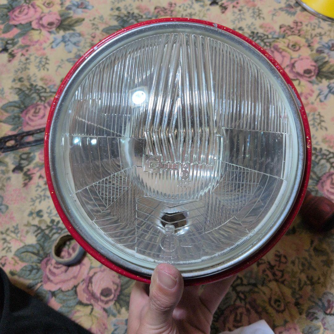 廃盤 シビエ 凸ライト 180π　 おまけ程度のライトケース