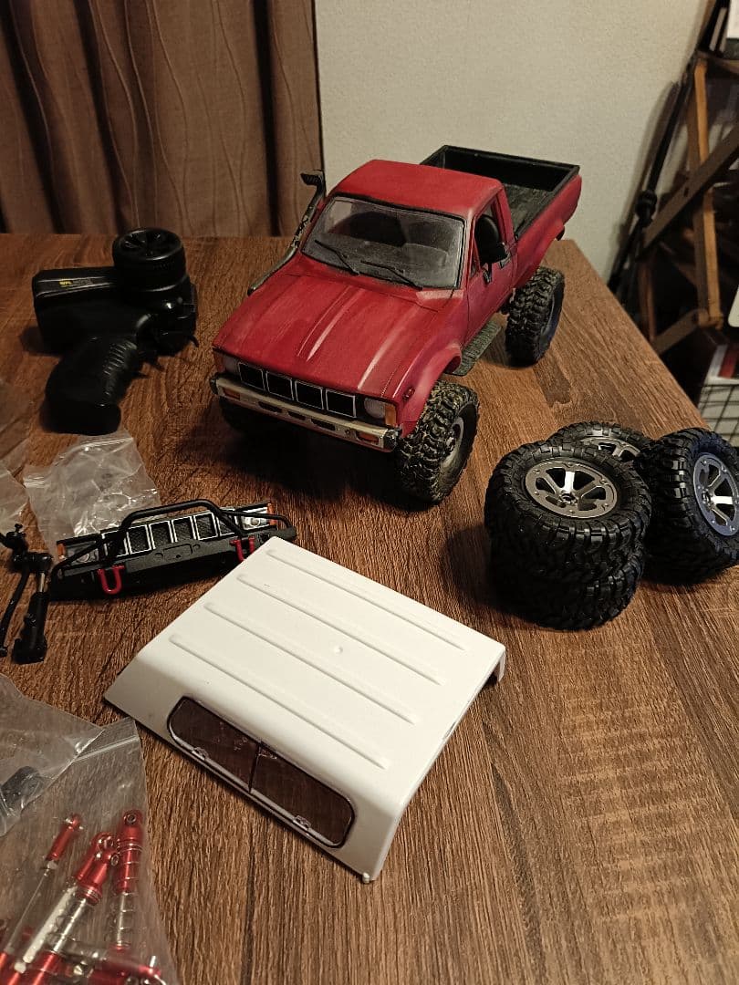 WPL JAPAN C24レッド ラジコン　 四駆