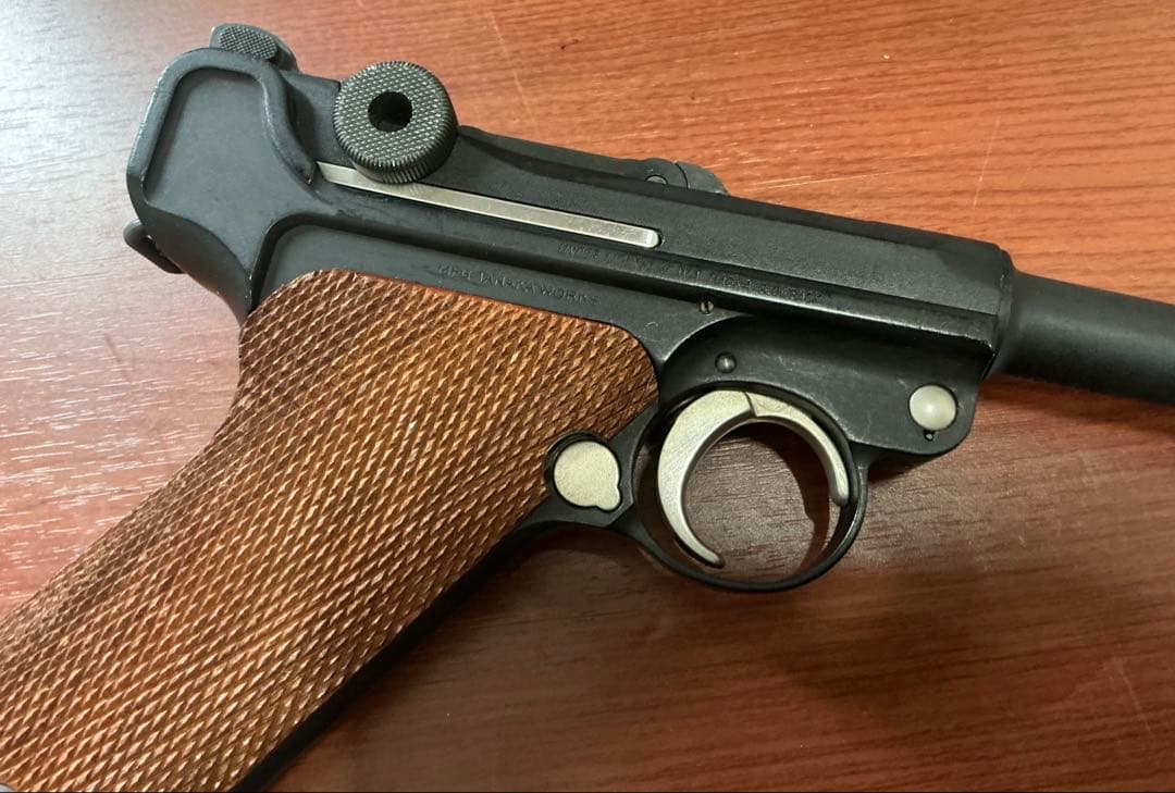 タナカ製 ルガー P08 LUGER 8インチ ガスガン