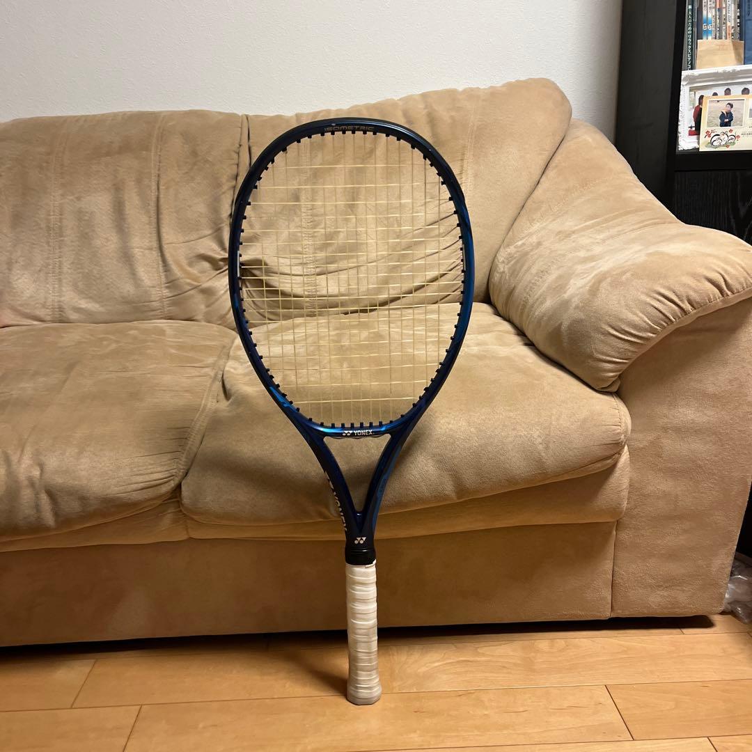 【2本セット】YONEX E ZONE 100 テニスラケット 青
