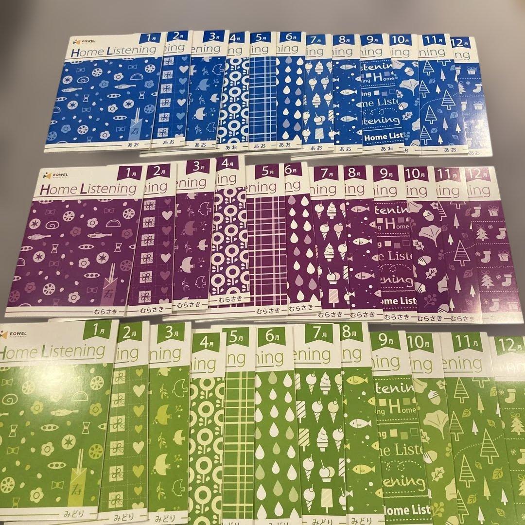 七田式、EQWEL 学習用CD 93枚セット　七田式リュック付