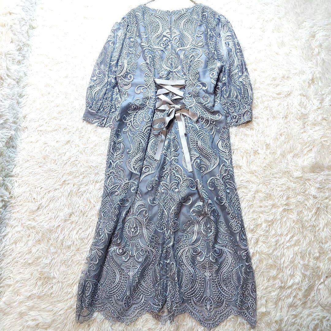 haremode　ハレモード　大きいサイズ　ロングワンピース　パーティードレス