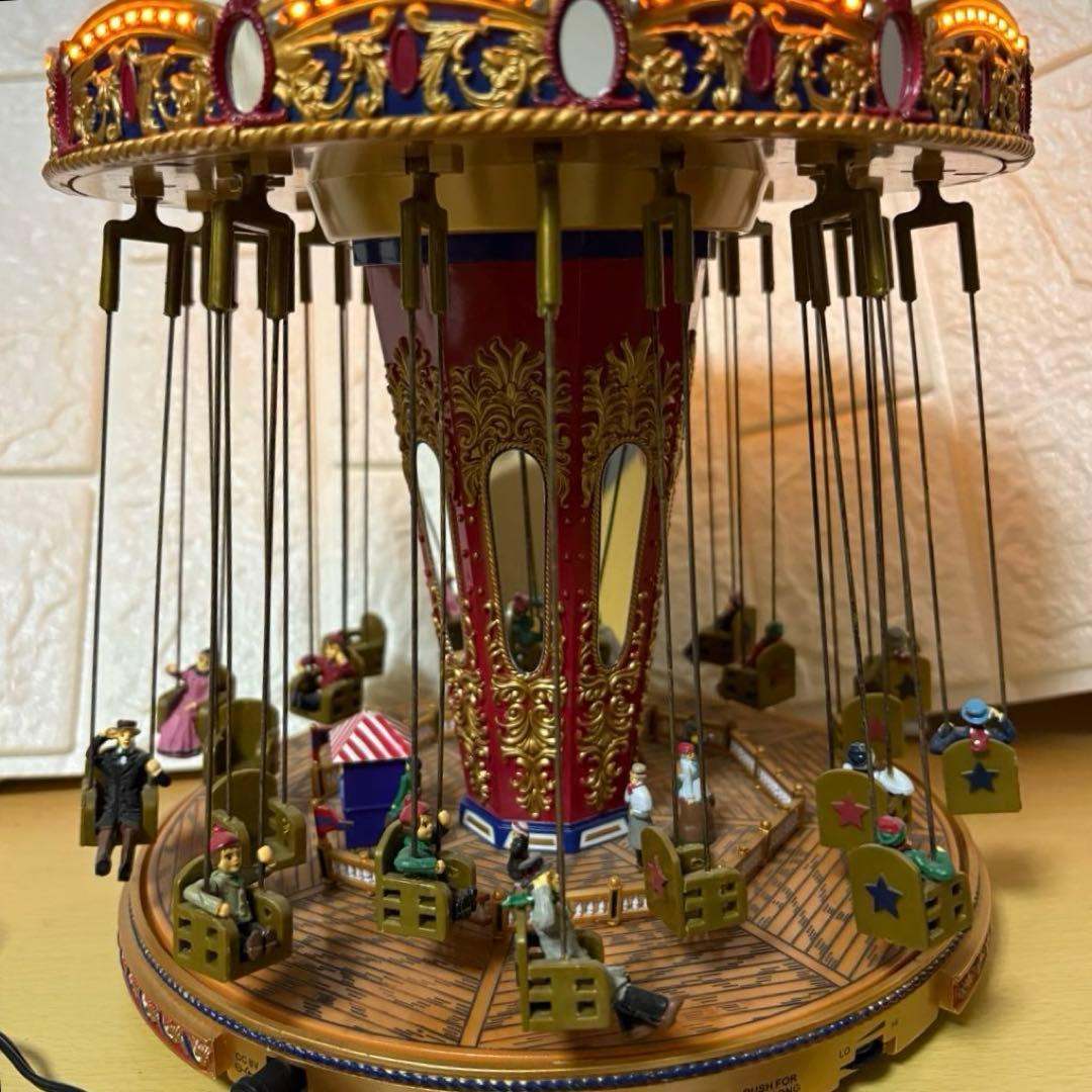 ★ミスタークリスマス/回転ブランコ 空中ブランコ/ゴールドラベル　オルゴール★