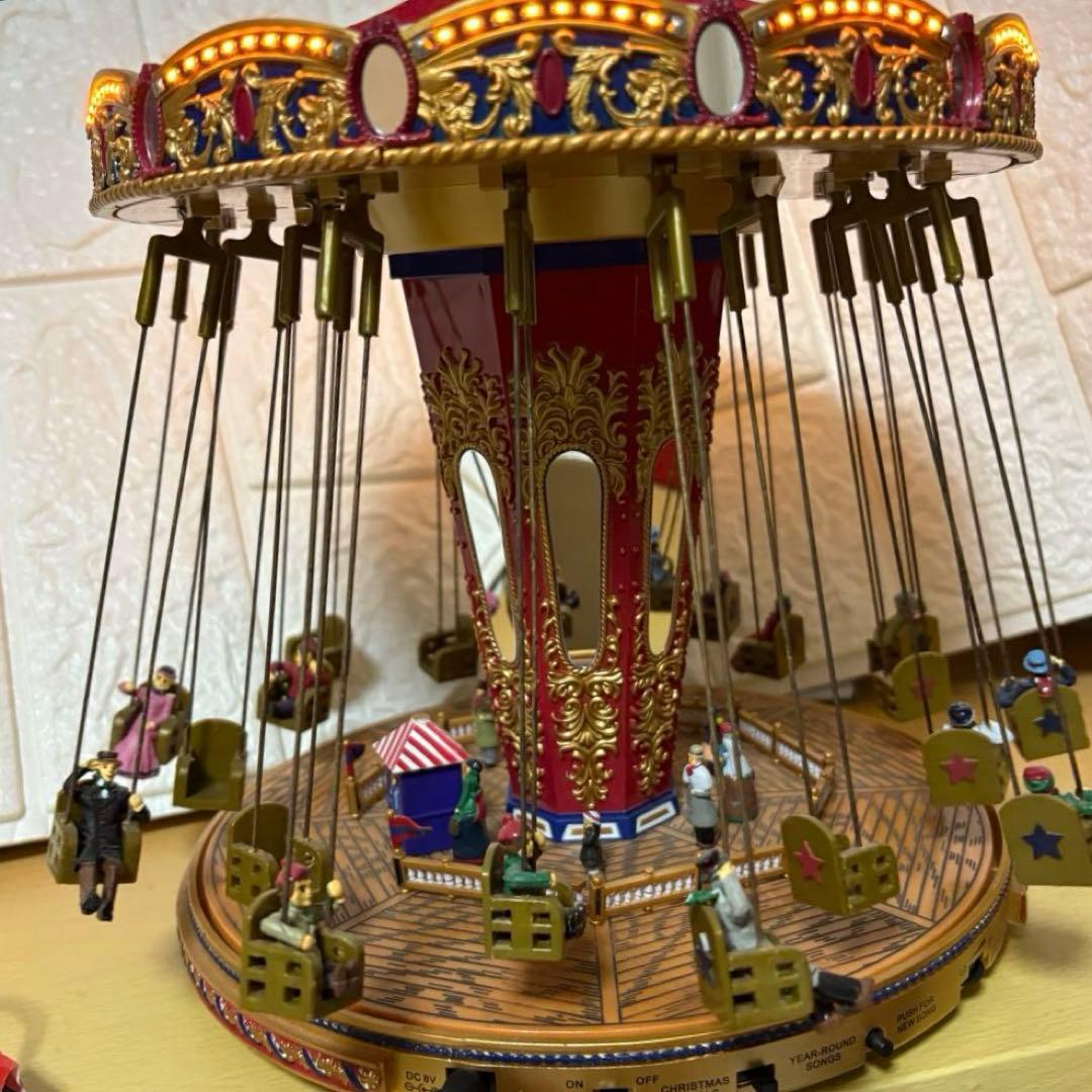 ★ミスタークリスマス/回転ブランコ 空中ブランコ/ゴールドラベル　オルゴール★