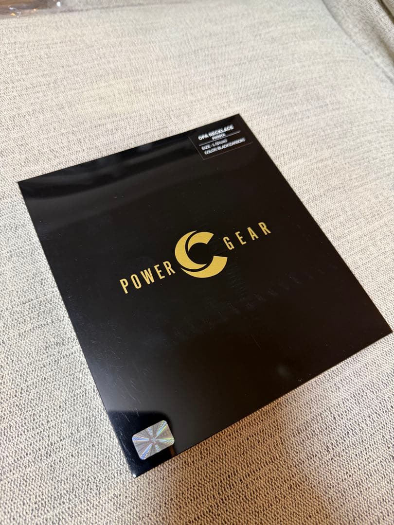 POWER GEAR パワードギア ブラック ネックレス