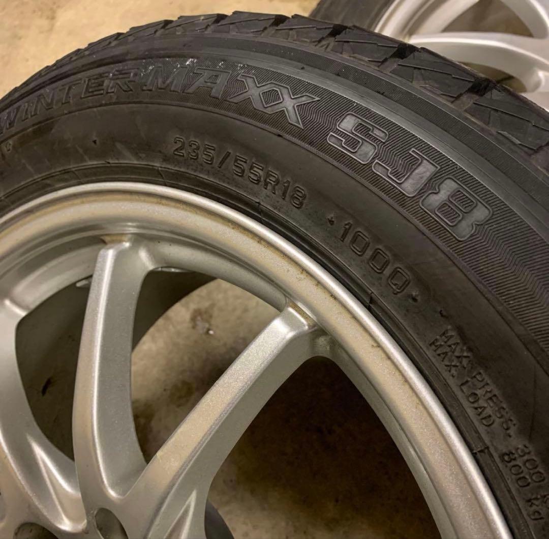 ①冬タイヤアルミ