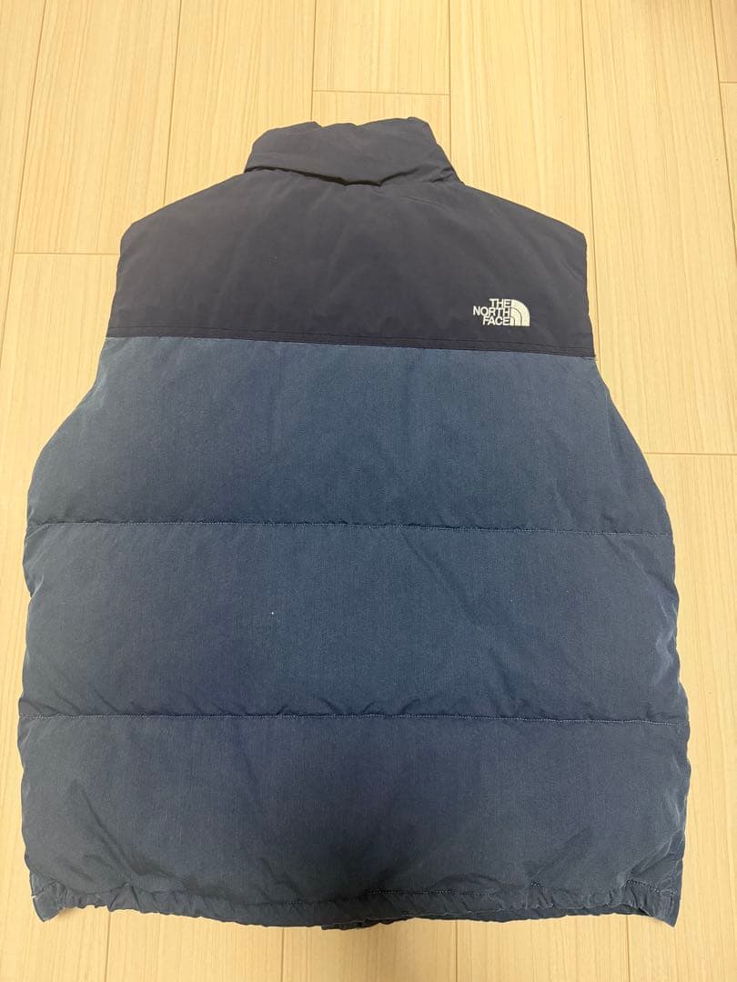 ノースフェイス　ダウンベスト　パープルレーベル　インディゴ