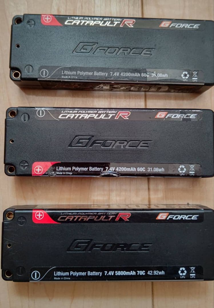 G-FORCE リポバッテリー 3本セット