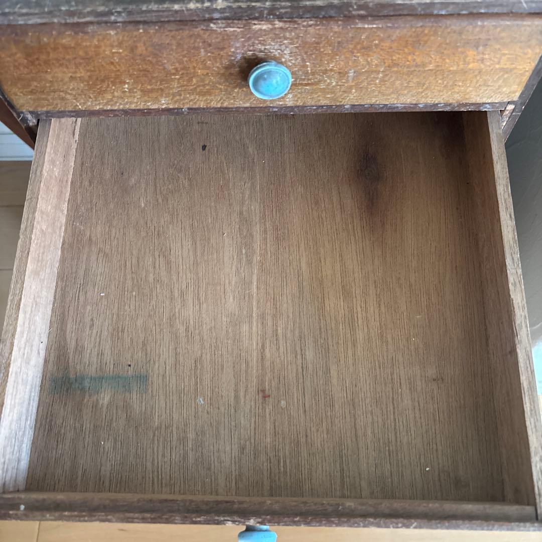 【専用です】　　アンティーク　引き出し7段 小物入れ 古道具 木製 昭和　レトロ