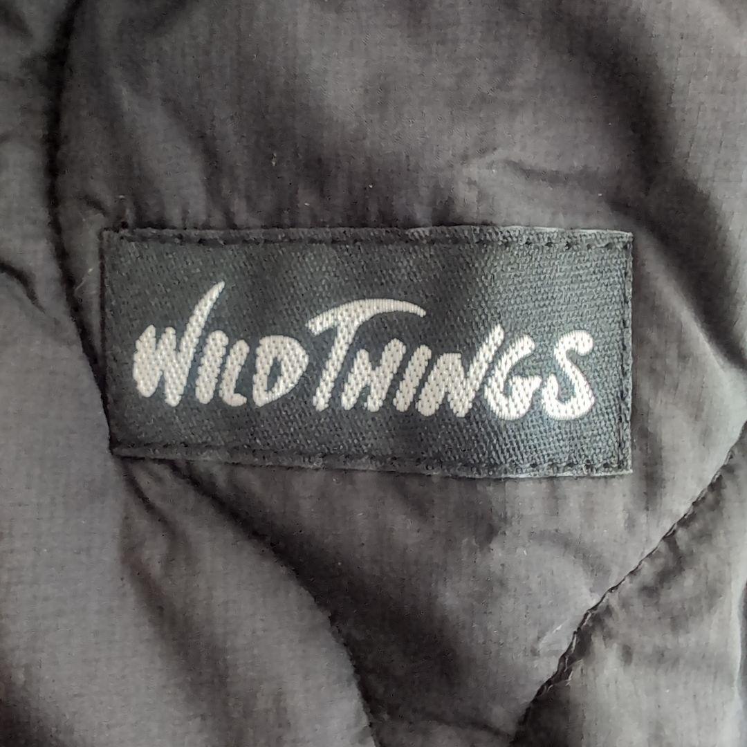 【新品未使用】WILD THINGS ブラック キルティング防寒ケープ
