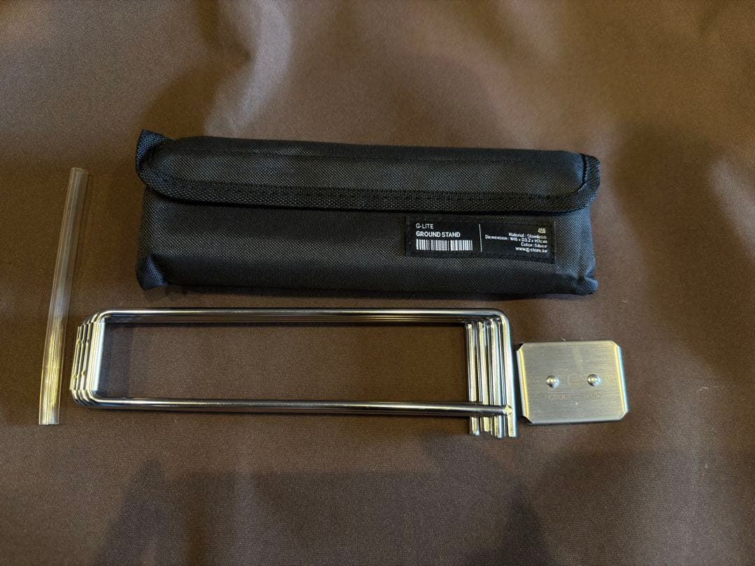 FIELDOOR アルミ コンテナ ボックス ステー付 【ブラック】 Lサイズ