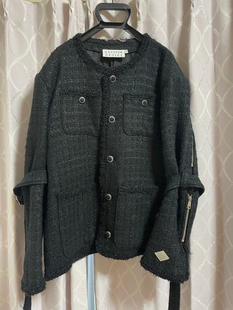【完売品】コンダクター　ツイード　ジャケット　ラメ