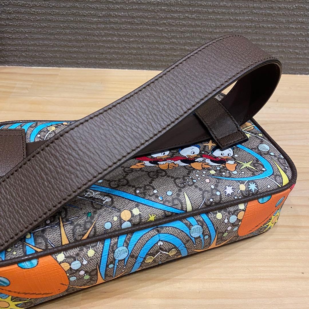 ほぼ未使用 GUCCI ディズニー ウエストポーチ GGスプリーム