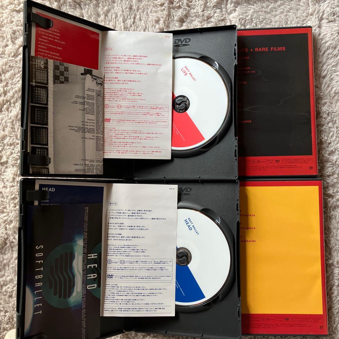 SOFT BALLET ソフトバレエ DVD '92-'95 4枚組完全生産限定