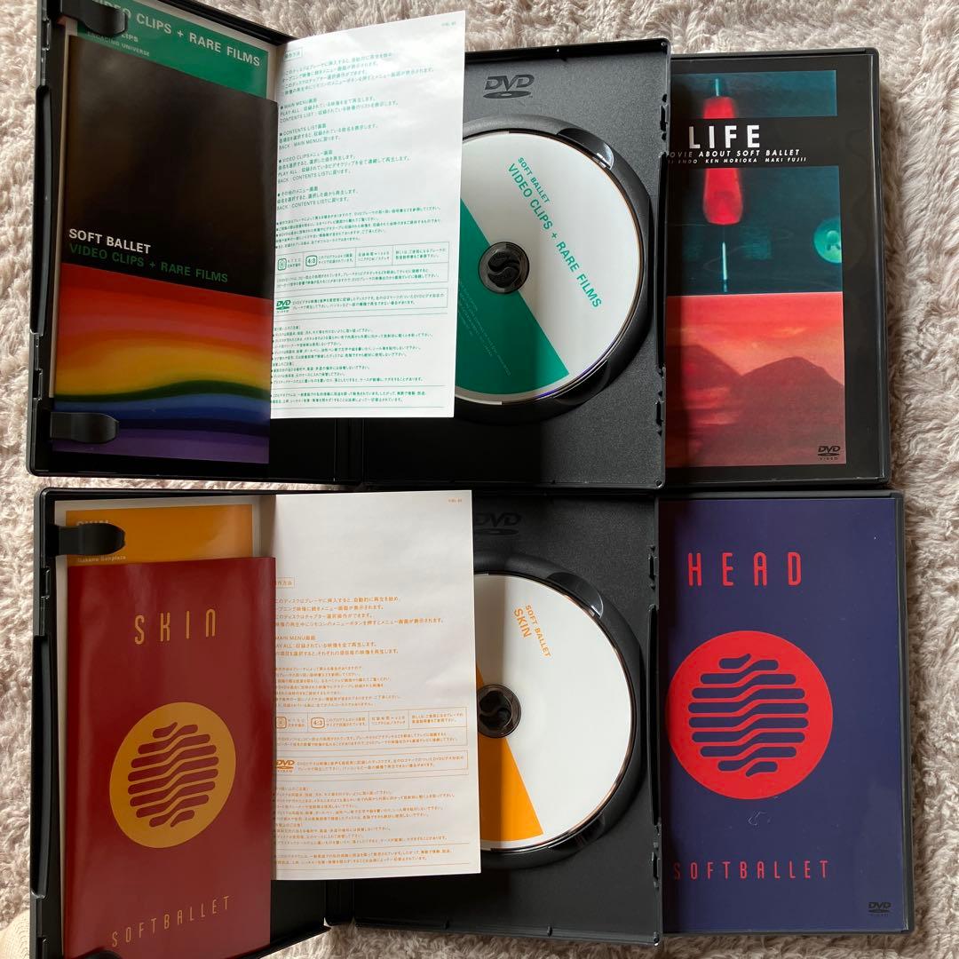 SOFT BALLET ソフトバレエ DVD '92-'95 4枚組完全生産限定