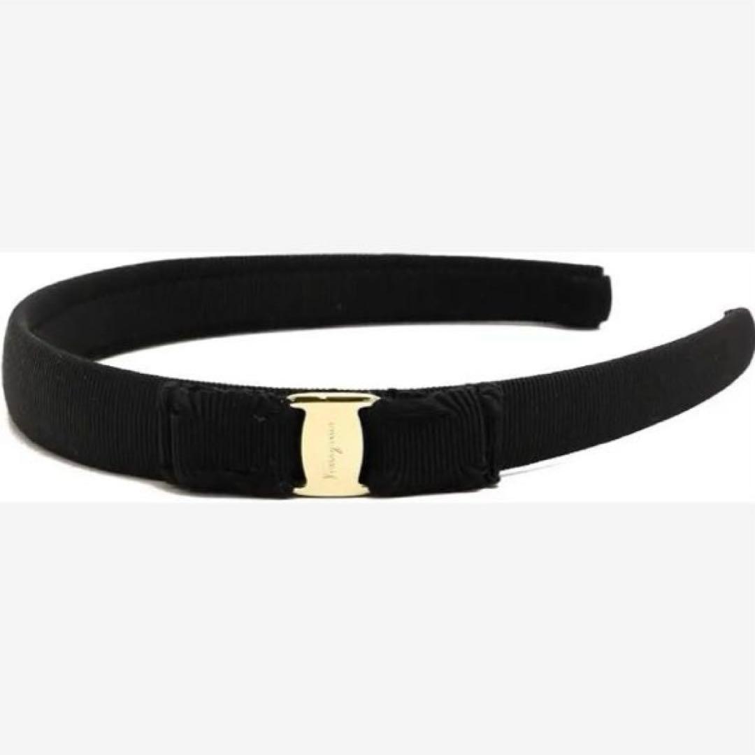【極美品】Salvatore Ferragamo ヴァラリボンカチューシャ