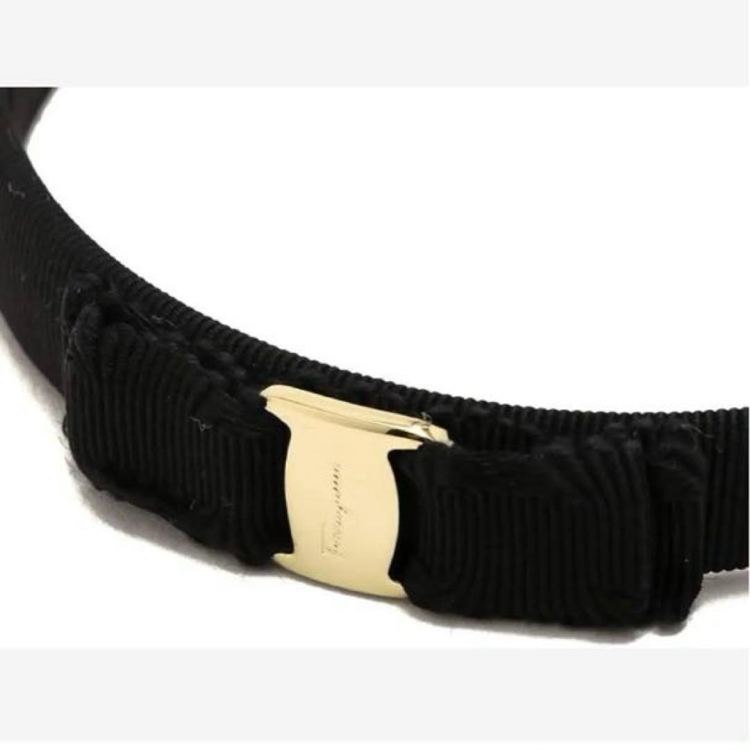 【極美品】Salvatore Ferragamo ヴァラリボンカチューシャ