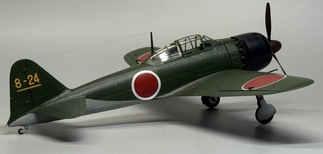 ファインモールド 1/48 零戦52型　完成品