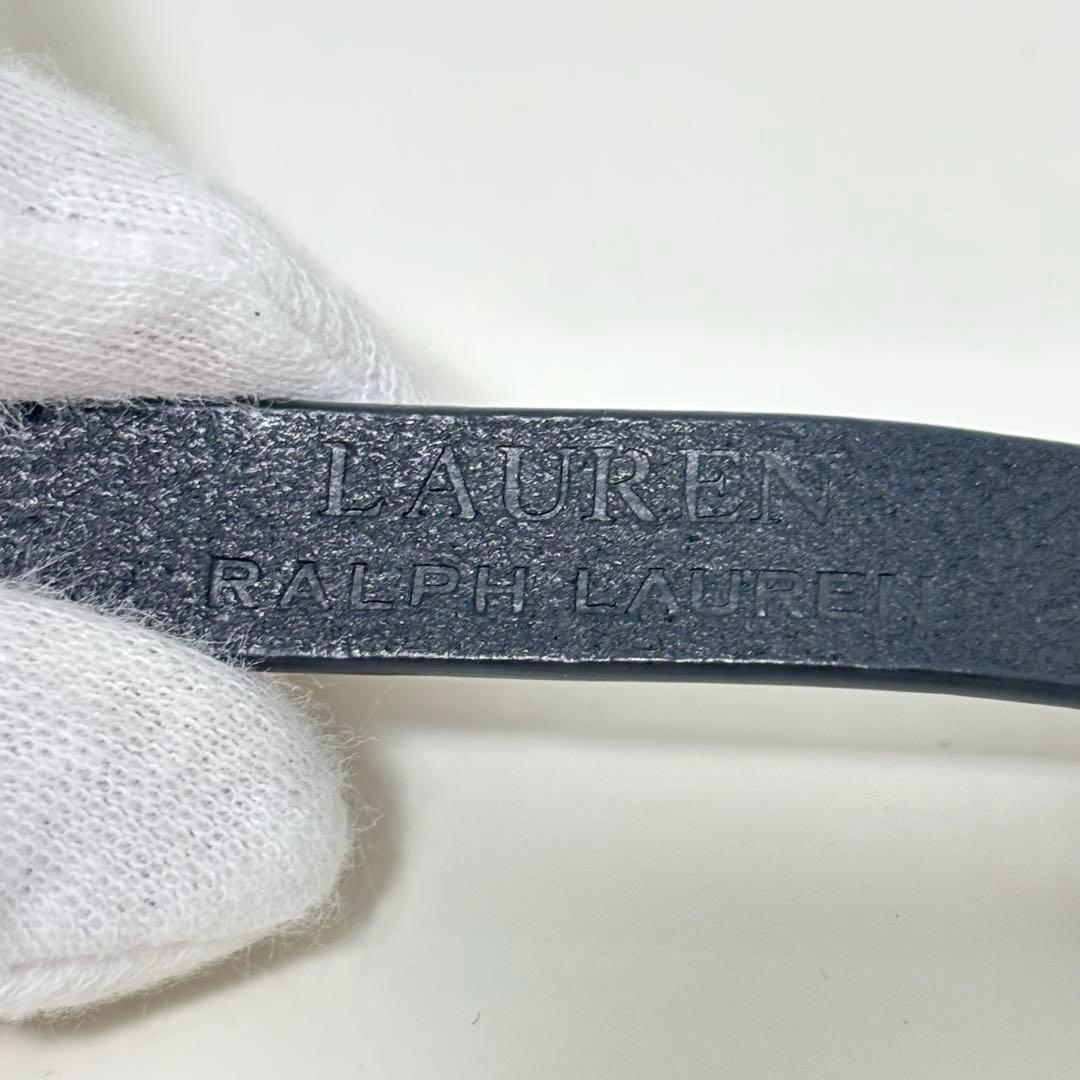 【希少】ローレン ラルフローレン コンチョベルト 黒 バックル レザー スタッズ