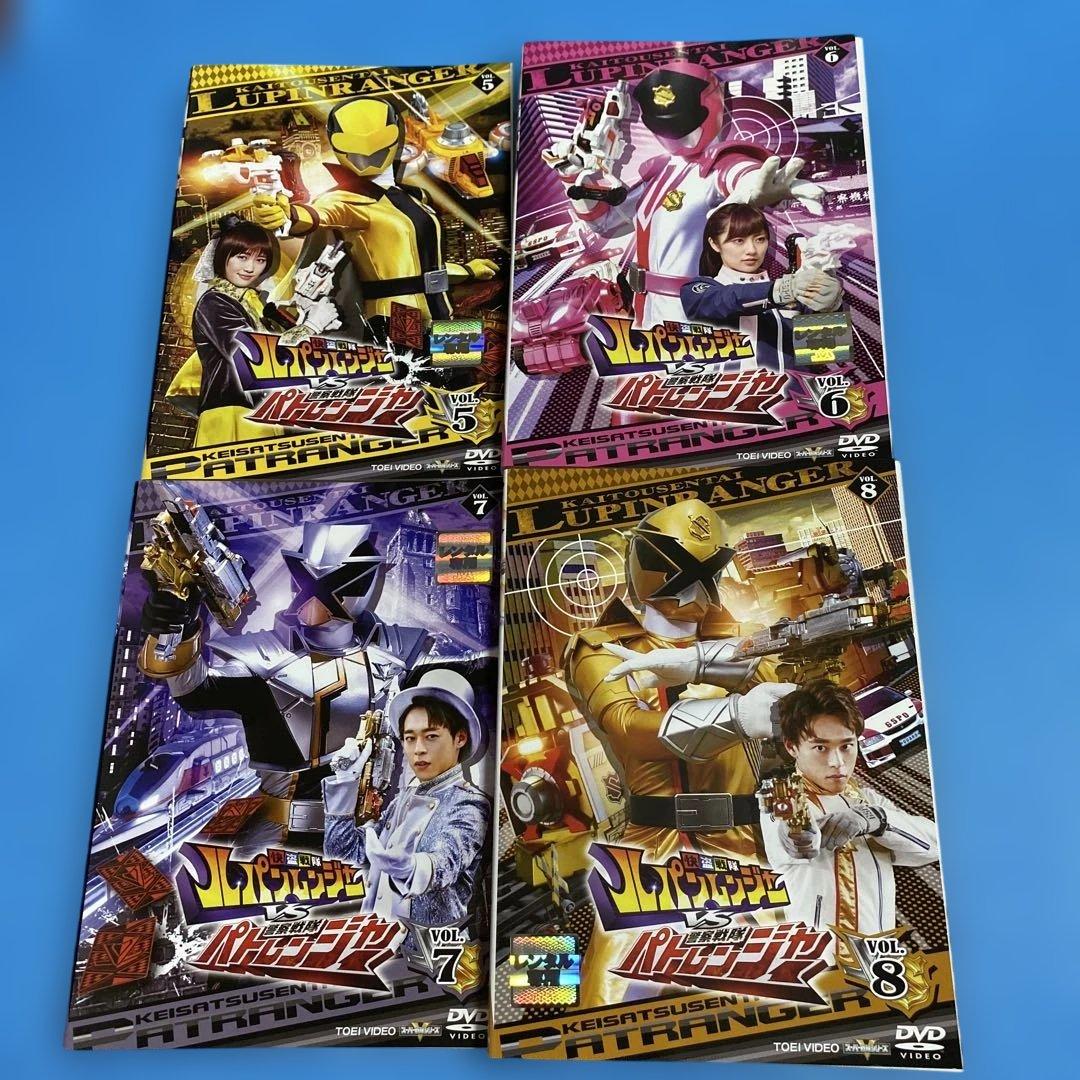 快盗戦隊ルパンレンジャーvs警察戦隊パトレンジャー DVD 特撮