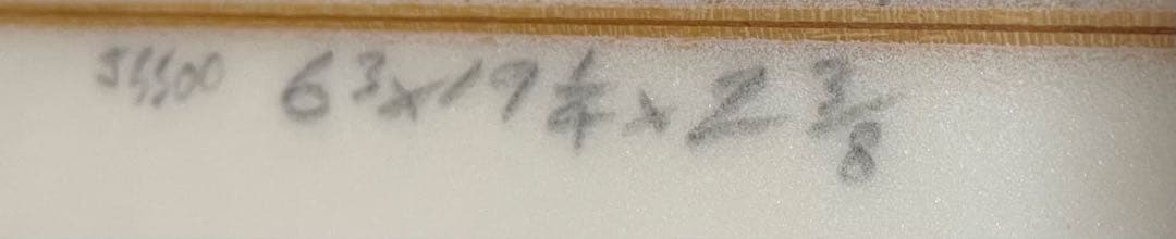 CHILLI サーフボード　6.3ft